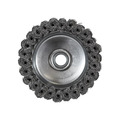 Wire Cup Brush Twist Knot 100mm M14x2, 0.50mm Steel Wire