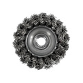 Faithfull Wire Cup Brush Twist Knot 65mm M14x2, 0.50mm Steel Wire