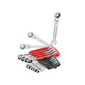 Facom FCM467BFJP10 467BF.JP10PB Ratchet Combination Flexi Wrench Set, 10 Piece