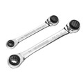 Facom Quatro Ratcheting Spanner Set, 2 Piece