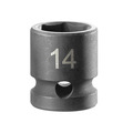 Facom 6-Point Stubby Impact Socket 1/2in Drive 14mm
