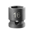 Facom 6-Point Stubby Impact Socket 1/2in Drive 16mm