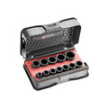 Facom 6-Point Stubby Impact Socket Set 1/2in SQDR, 12 Piece