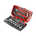 Facom 1/4in Drive Nano Socket Set, 38 Piece