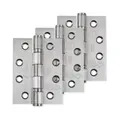 Eclipse 102 x 76 x 3 mm - Satin Stainless Steel Ball Bearing Hinge (3pk) - PK854