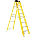 Excel 1657 Electricians Fibreglass Step Ladder 8 Tread 1.91m Heavy Duty