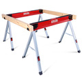 Excel 8502 Steel Sawhorse Heavy Duty Twin Pack 1000kg Capacity