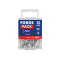 Self-Tapping Screw Pozi Compatible CSK A2 SS 3/4in x 8 ForgePack 30