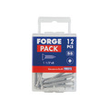 Self-Tapping Screw Pozi Compatible CSK A2 SS 1.1/2in x 8 ForgePack 12
