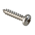 Self-Tapping Screw Pozi Compatible Pan Head SS 1/2in x 4 ForgePack 60