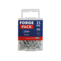 Self-Tapping Screw Pozi Compatible Pan Head SS 5/8in x 8 ForgePack 35