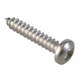 Self-Tapping Screw Pozi Compatible Pan Head SS 1in x 10 ForgePack 15