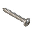 Self-Tapping Screw Pozi Compatible Pan Head SS 1.1/4in x 10 ForgePack 12