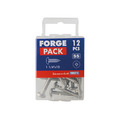 Self-Tapping Screw Pozi Compatible Pan Head SS 1.1/4in x 10 ForgePack 12