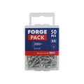 Self-Tapping Screw Pozi Compatible Pan Head SS 3/4in x 4 ForgePack 50