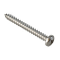 ForgeFix Self-Tapping Screw Pozi Compatible Pan Head SS 1in x 4 ForgePack 40