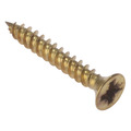 General Purpose Pozi Compatible Screw CSK TT Electro Brass 3/4in x 8 Box 200