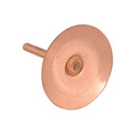 Copper Disc Rivets 20 x 20 x 1.5mm (Bag 100)