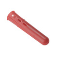 Plastic Wall Plugs Red No.6-8 Box 1000
