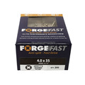 ForgeFast Pozi Compatible Elite Performance Wood Screw ZY 4.0 x 35mm Box 200