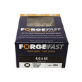 ForgeFast Pozi Compatible Elite Performance Wood Screw ZY 4.0 x 45mm Box 200