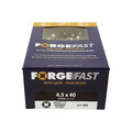 ForgeFast Pozi Compatible Elite Performance Wood Screw ZY 4.5 x 40mm Box 200