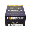 ForgeFast Pozi Compatible Elite Performance Wood Screw ZY 5.0 x 100mm Box 100