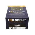 ForgeFast Pozi Compatible Elite Performance Wood Screw ZY 5.0 x 90mm Box 100