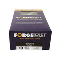 ForgeFast Pozi Compatible Elite Performance Wood Screw ZY 6.0 x 150mm Box 100