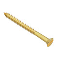 Wood Screw Slotted CSK Brass 2in x 8 ForgePack 8