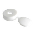 Hinged Cover Cap White No. 10-12 Bag 100