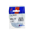 Flat Washers ZP M8 x 40mm ForgePack 6