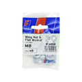 Wing Nut & Washer M8 ForgePack 6