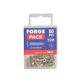Multi-Purpose Pozi Screw CSK ST ZYP 3.0 x 10mm ForgePack 80