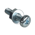 Machine Screw Pozi Compatible Pan Head ZP M3 x 12mm ForgePack 50