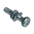 ForgeFix FORFPMSPH420 Machine Screw Pozi Compatible Pan Head ZP M4 x 20mm ForgePack 40
