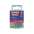 ForgeFix Machine Screw Pozi Compatible Pan Head ZP M4 x 40mm ForgePack 15