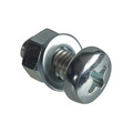 Machine Screw Pozi Compatible Pan Head ZP M5 x 12mm ForgePack 20