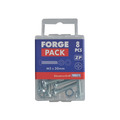 Machine Screw Pozi Compatible Pan Head ZP M5 x 30mm ForgePack 12