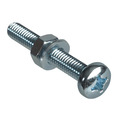 Machine Screw Pozi Compatible Pan Head ZP M6 x 40mm ForgePack 20