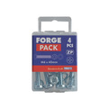 Machine Screw Pozi Compatible Pan Head ZP M6 x 40mm ForgePack 20