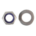 Nyloc Nuts & Washers A2 Stainless Steel M12 ForgePack 6