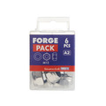 Nyloc Nuts & Washers A2 Stainless Steel M12 ForgePack 6