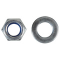 Nyloc Nuts & Washers Zinc Plated M5 ForgePack 40