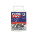 Nyloc Nuts & Washers A2 Stainless Steel M6 ForgePack 20