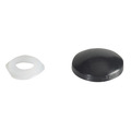 Domed Cover Cap Black No. 6-8 ForgePack 20