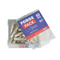 Nylon Expansion Wall Plug Rimless M5 x 25mm ForgePack 60