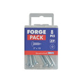 Self-Tapping Screw Pozi Compatible Pan Head ZP 2in x 10 ForgePack 8
