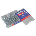 Self-Tapping Screw Pozi Compatible Pan Head ZP 1.1/2in x 8 ForgePack 12