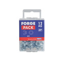 Wing Nut ZP M12 ForgePack 10